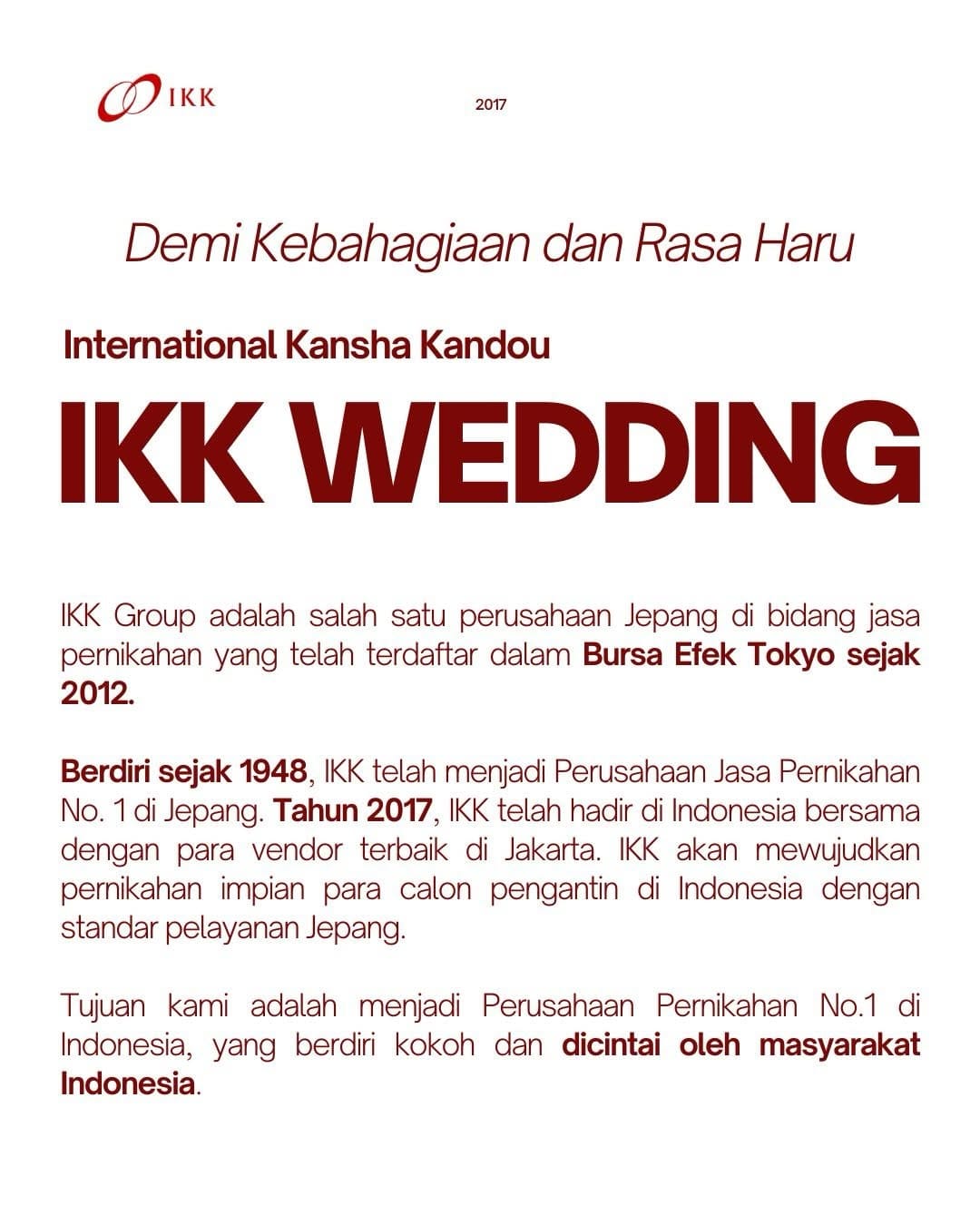 Post 4 by Wedding Venue Jakarta IKK Wedding Indonesia on Instagram (carousel)