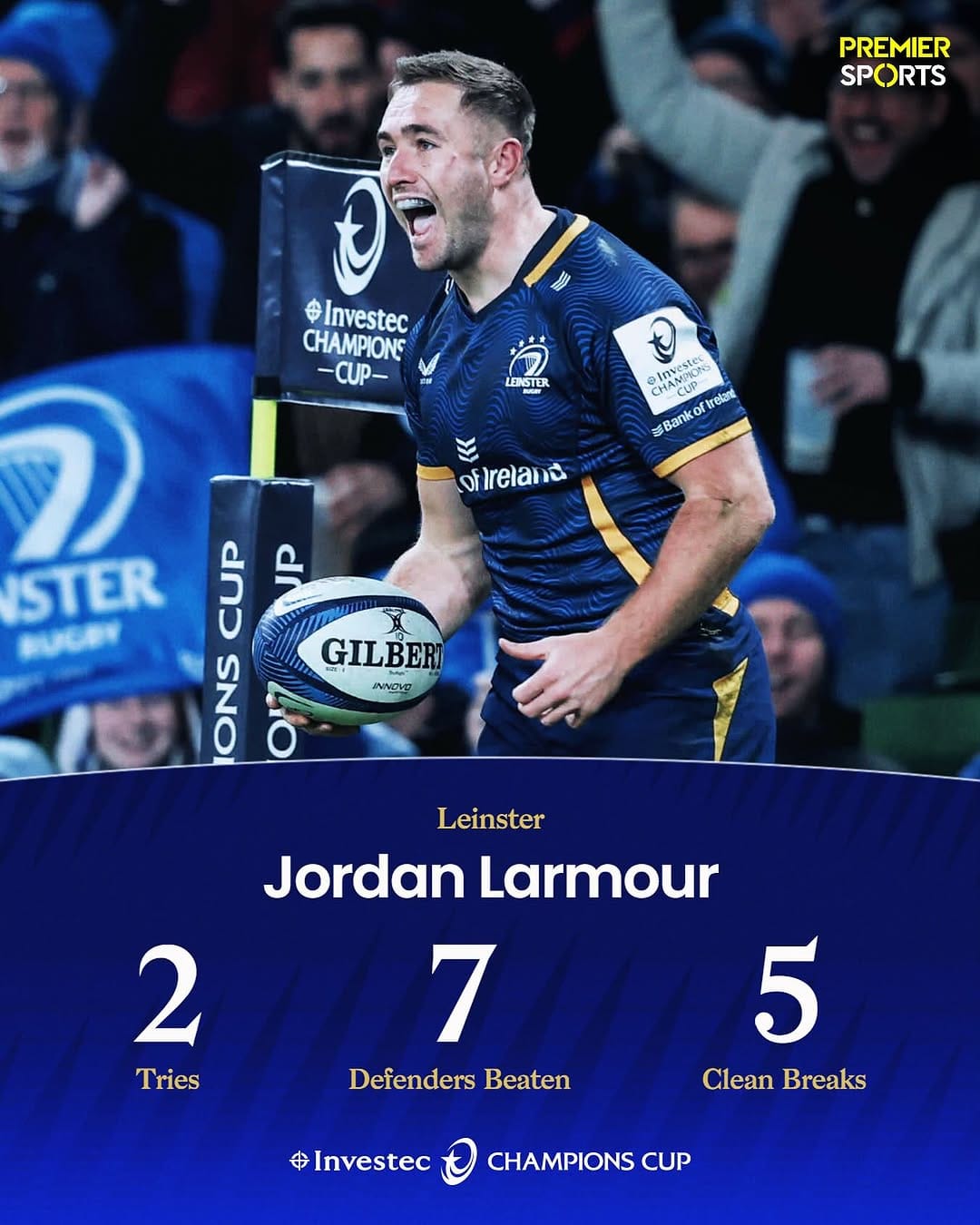 Post 10 by Jordan Larmour on Instagram (image)
