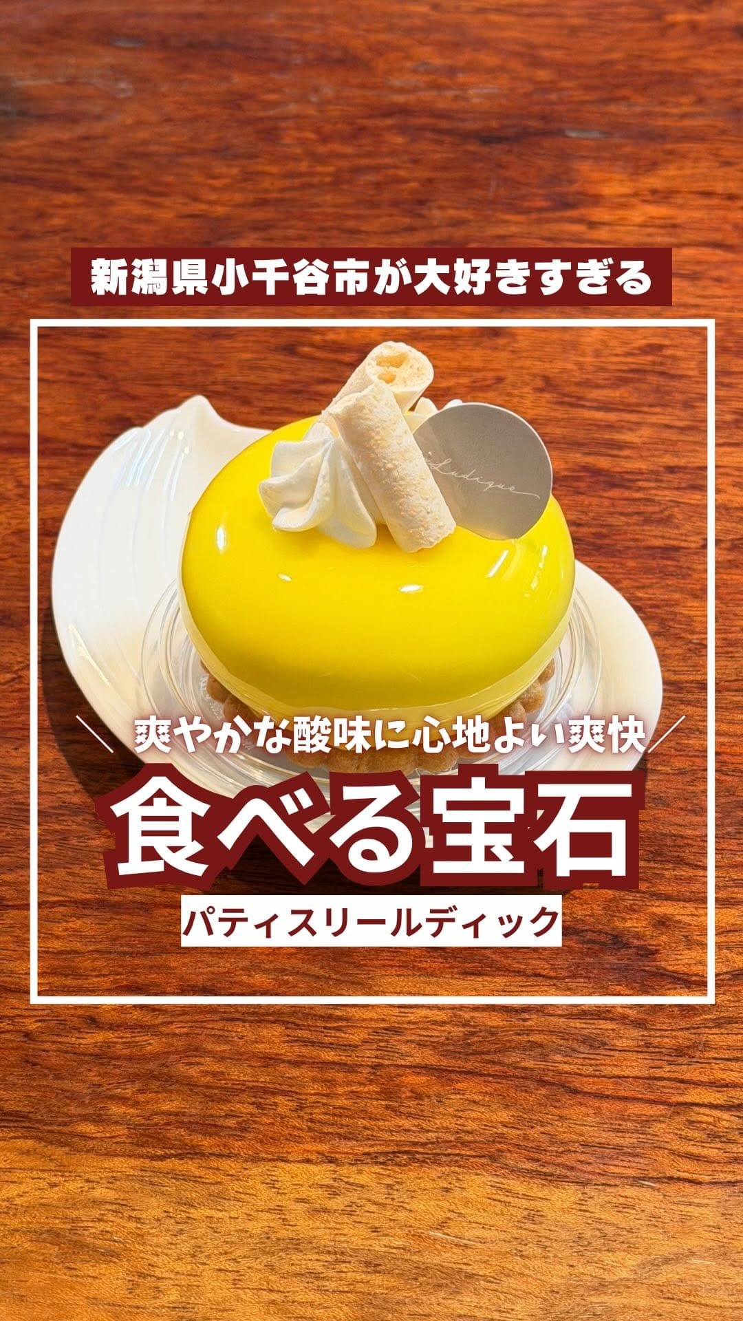 Post 4 by Patisserie Ludique on Instagram (video)