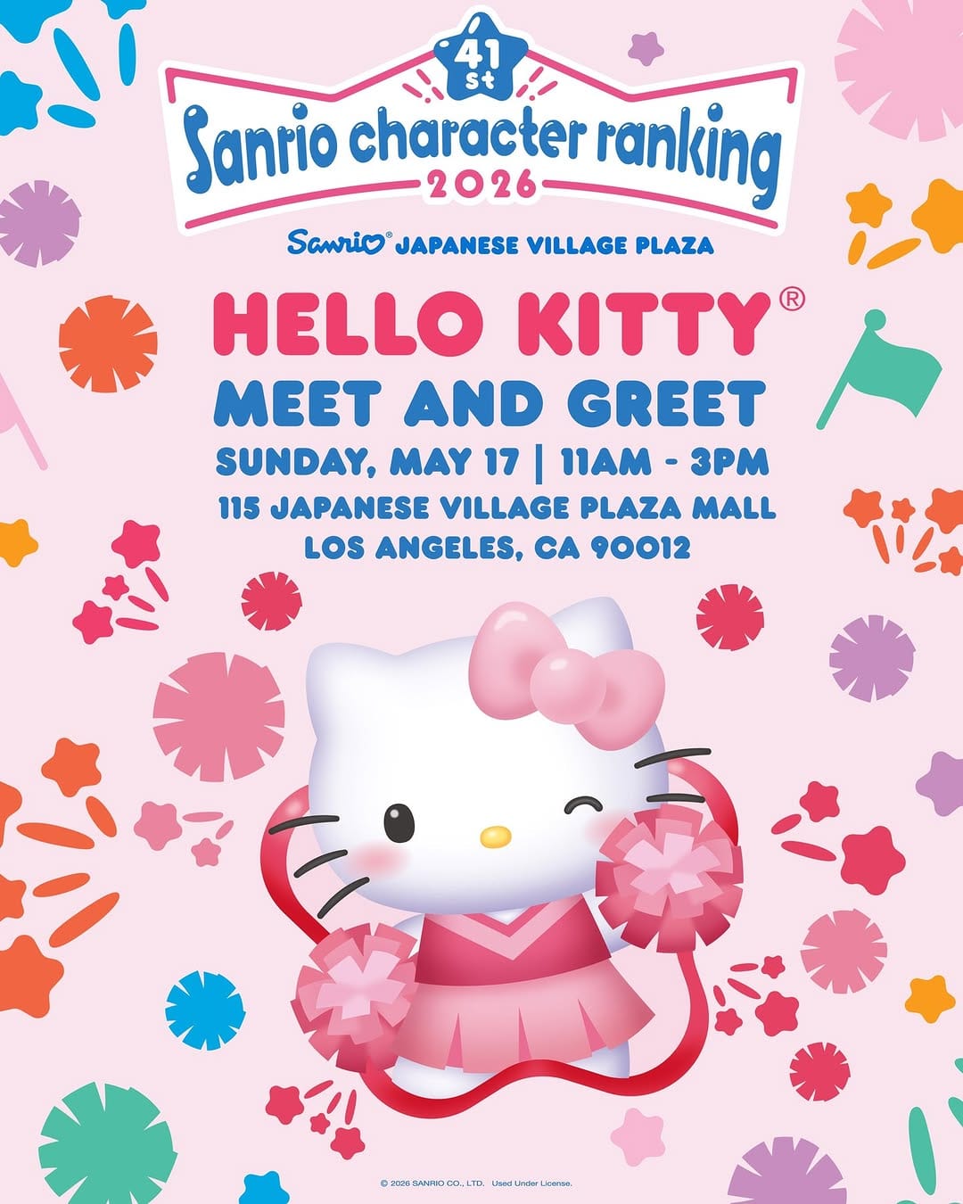 Post 8 by Sanrio Japanese Village on Instagram (image)