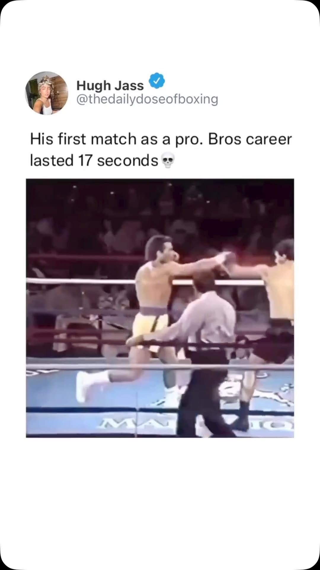 Post 6 by Your Daily Boxing Videos 🥊 on Instagram (video)