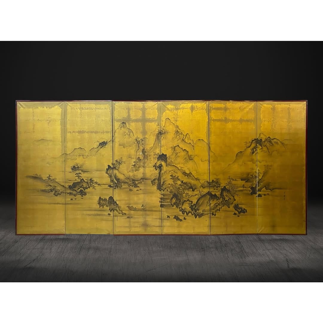 Post 2 by Japanese Antique Screens and Scrolls on Instagram (carousel)