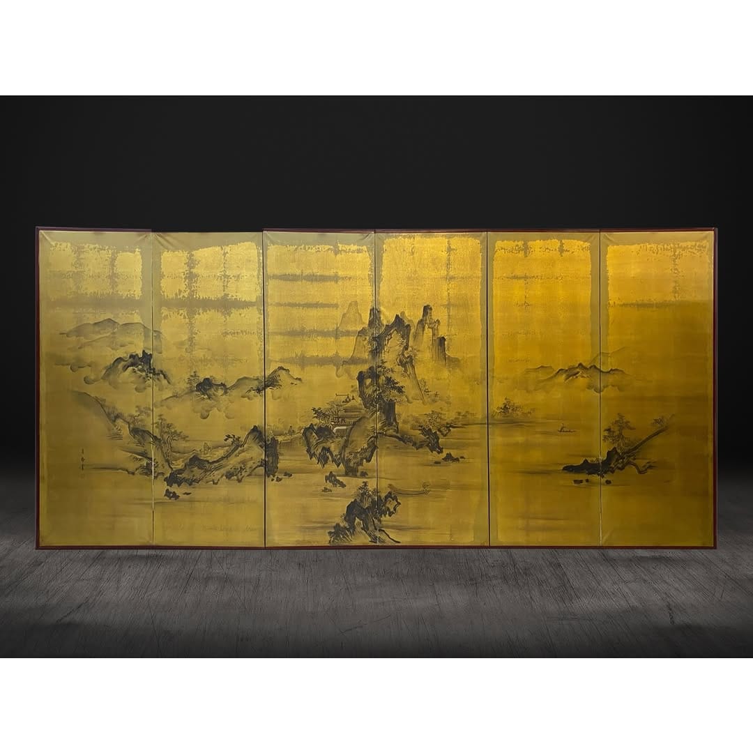 Post 1 by Japanese Antique Screens and Scrolls on Instagram (carousel)