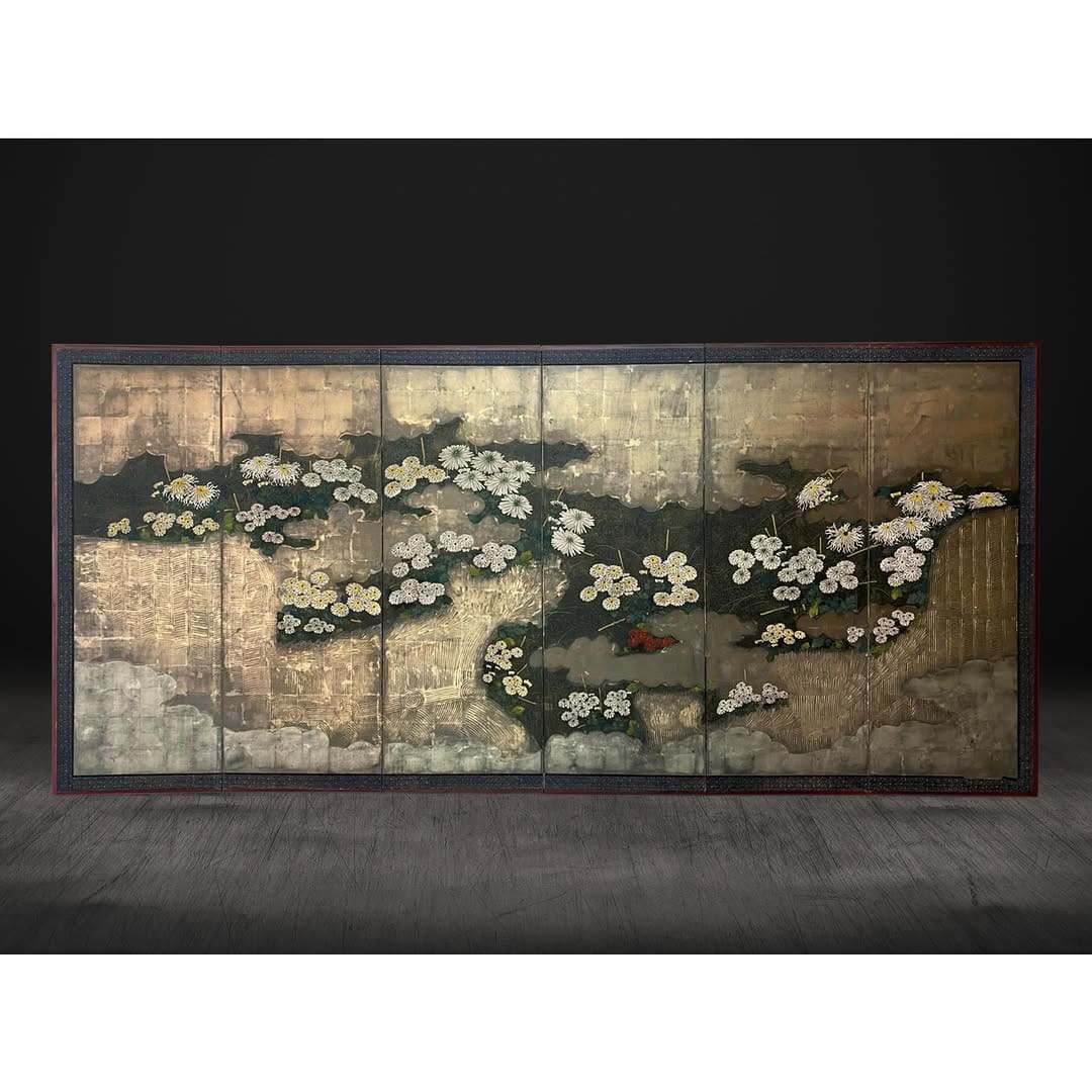 Post 4 by Japanese Antique Screens and Scrolls on Instagram (carousel)