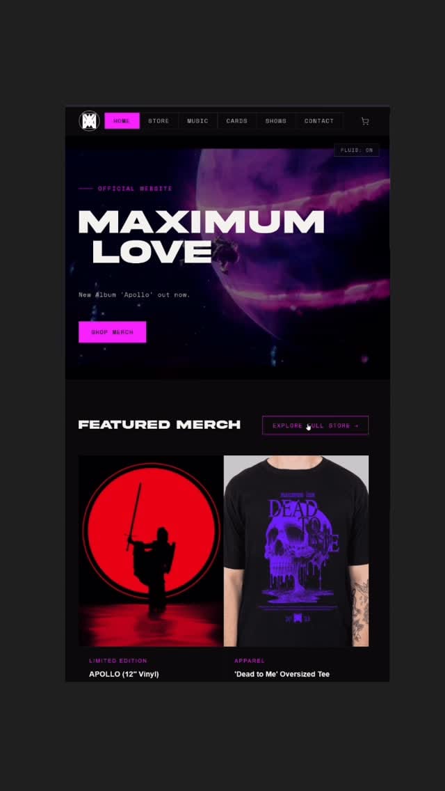 Post 1 by Maximum Love on Instagram (video)