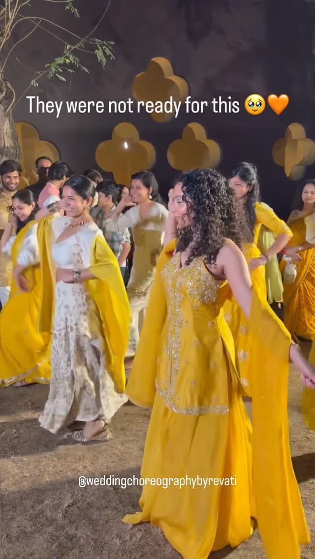 Post 3 by Wedding Choreography By Revati on Instagram (video)