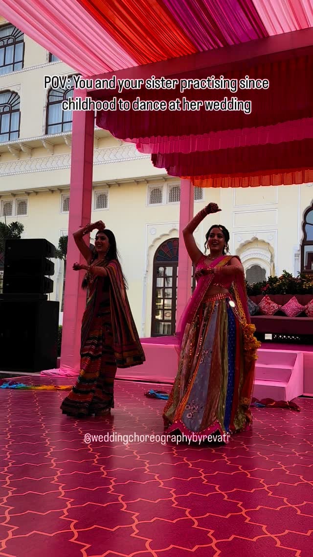 Post 9 by Wedding Choreography By Revati on Instagram (video)