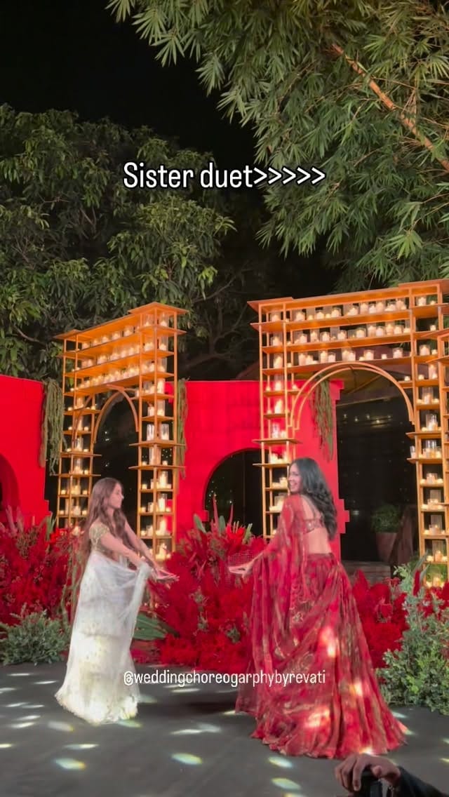 Post 7 by Wedding Choreography By Revati on Instagram (video)