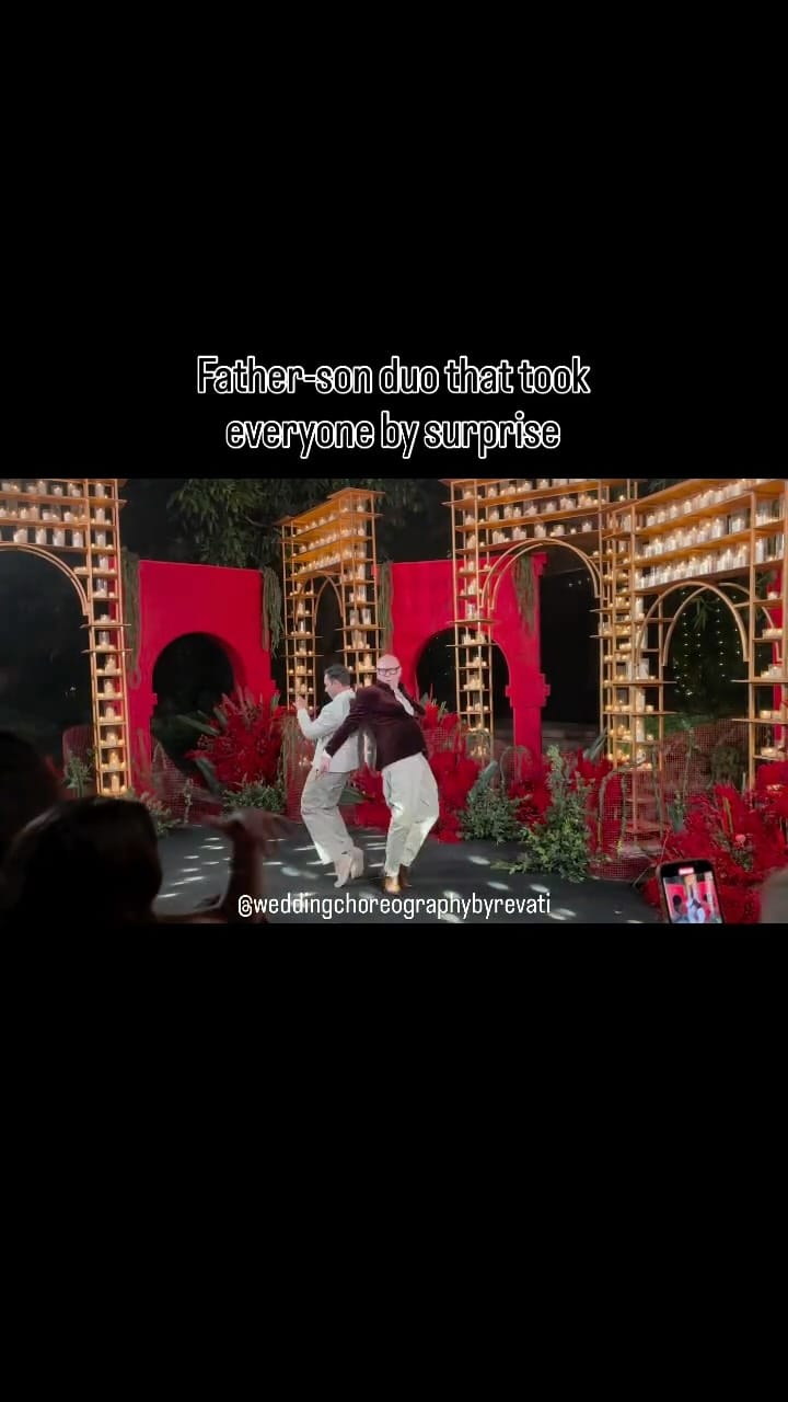 Post 2 by Wedding Choreography By Revati on Instagram (video)