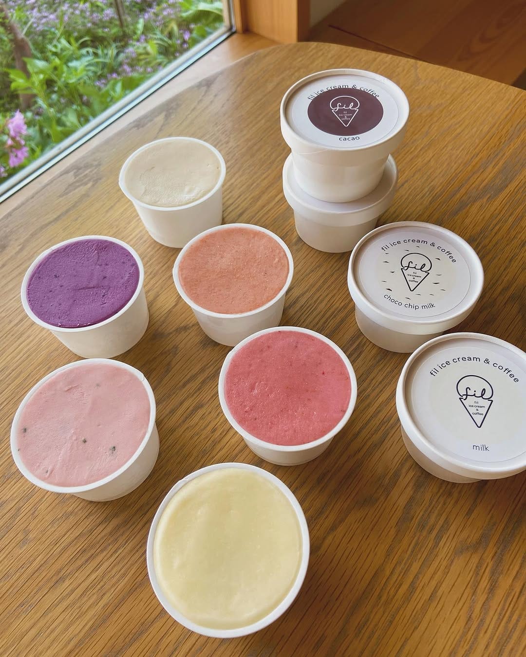 Post 5 by fil ice cream & coffee on Instagram (image)