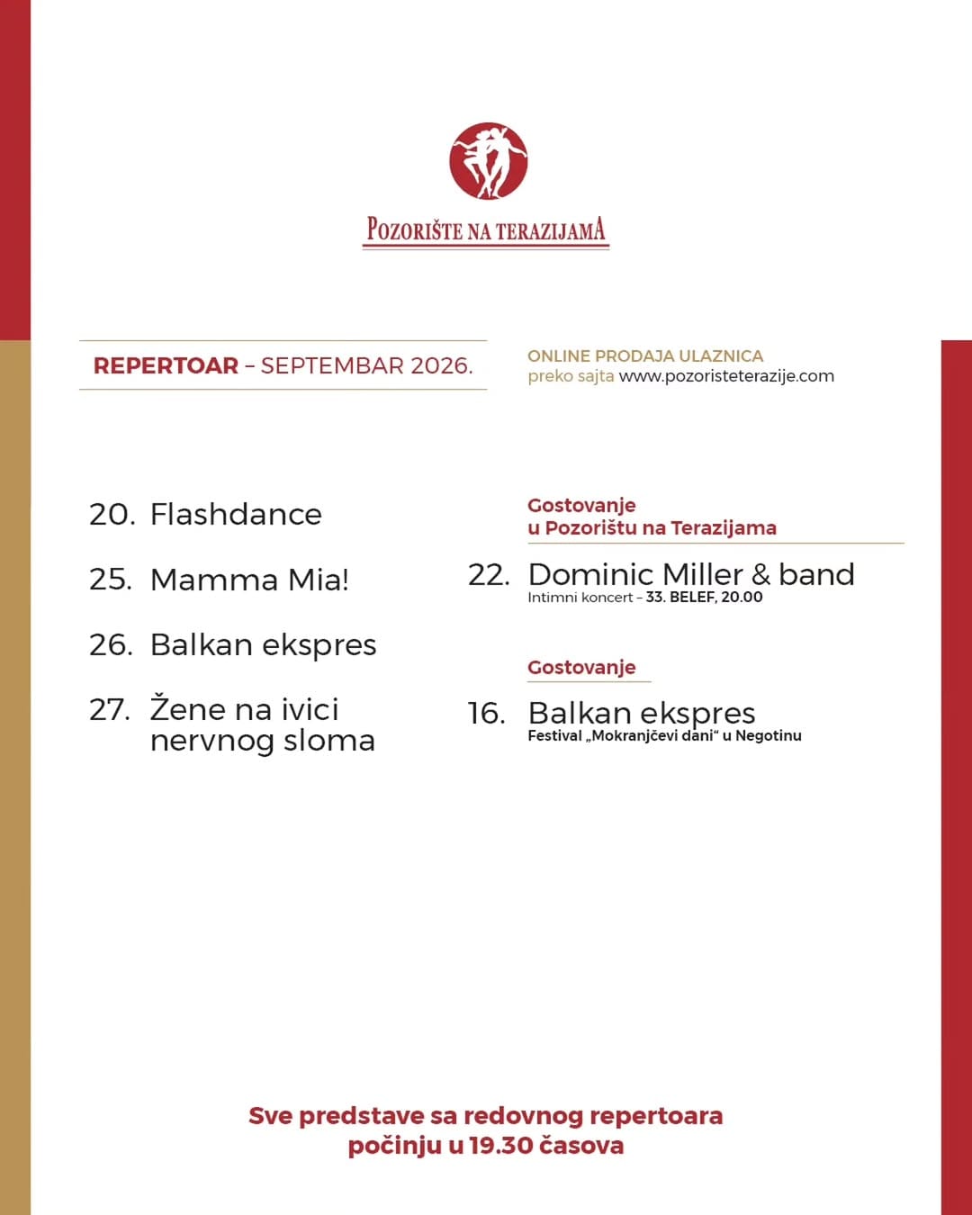 Post 3 by Pozorište na Terazijama on Instagram (image)