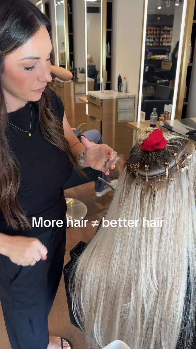 Post 5 by Nashville Color Specialist + Extension Artist on Instagram (video)