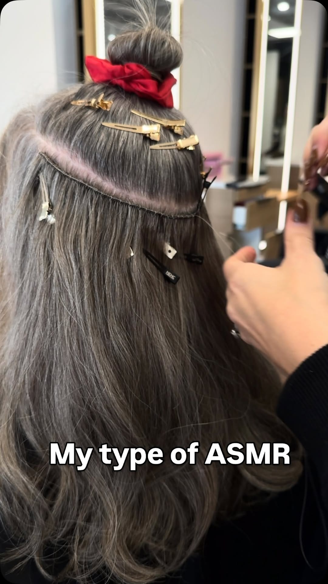 Post 1 by Nashville Color Specialist + Extension Artist on Instagram (video)