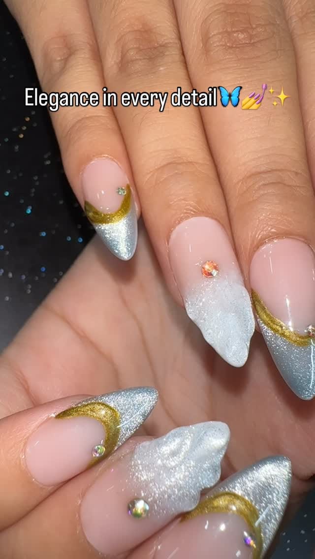 Post 3 by Nails by Palak Malik on Instagram (video)