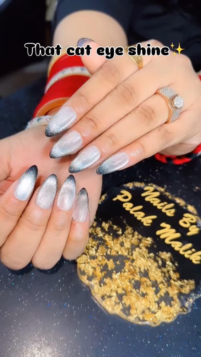 Post 4 by Nails by Palak Malik on Instagram (video)
