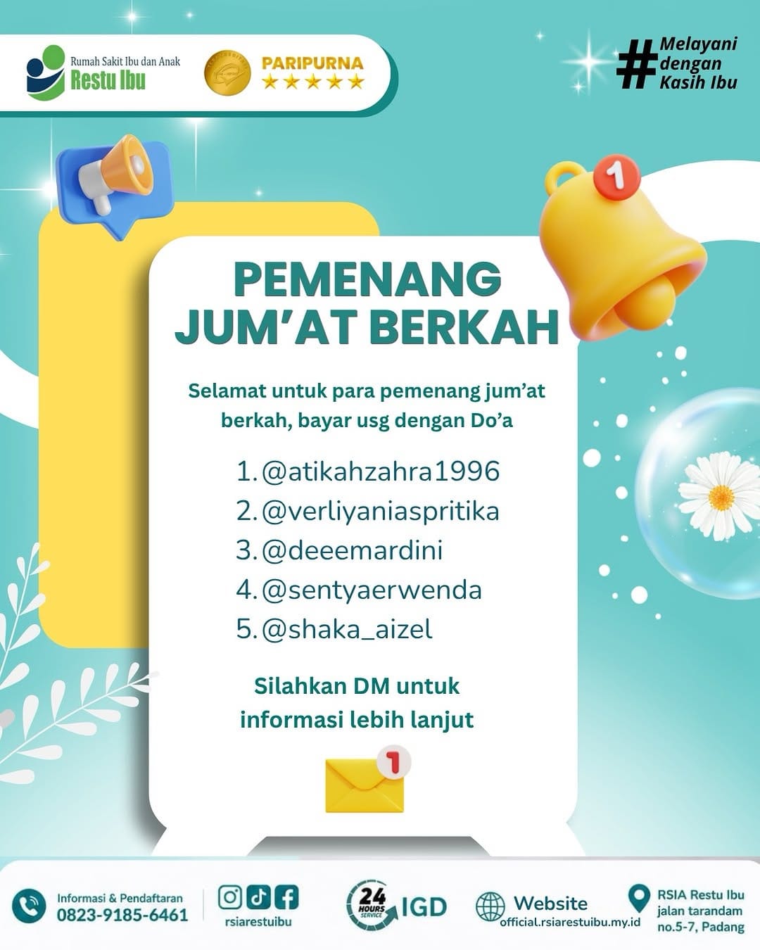 Post 2 by RSIA Restu Ibu Padang on Instagram (image)