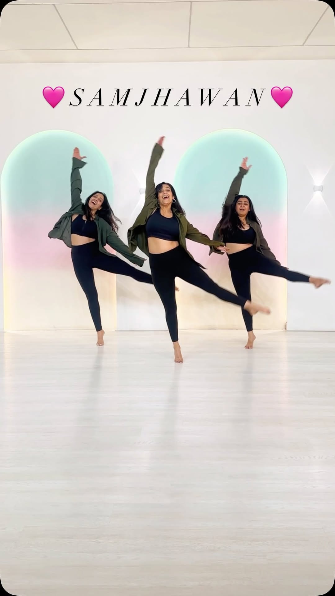 Post 8 by Pooja | Choreographer | Fitness Coach on Instagram (video)