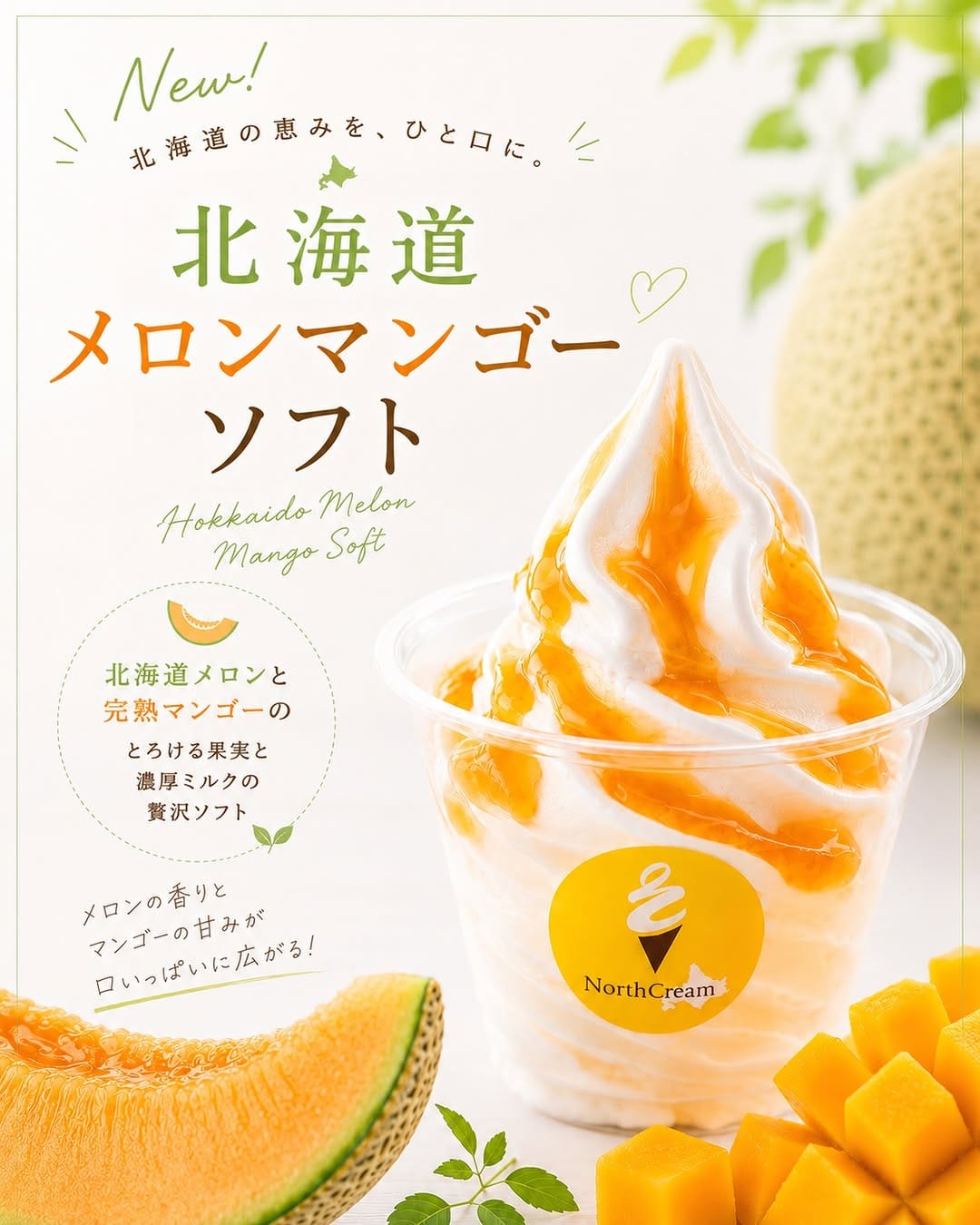 Post 1 by North Cream中目黒｜北海道A2牛乳ソフト専門店 on Instagram (image)