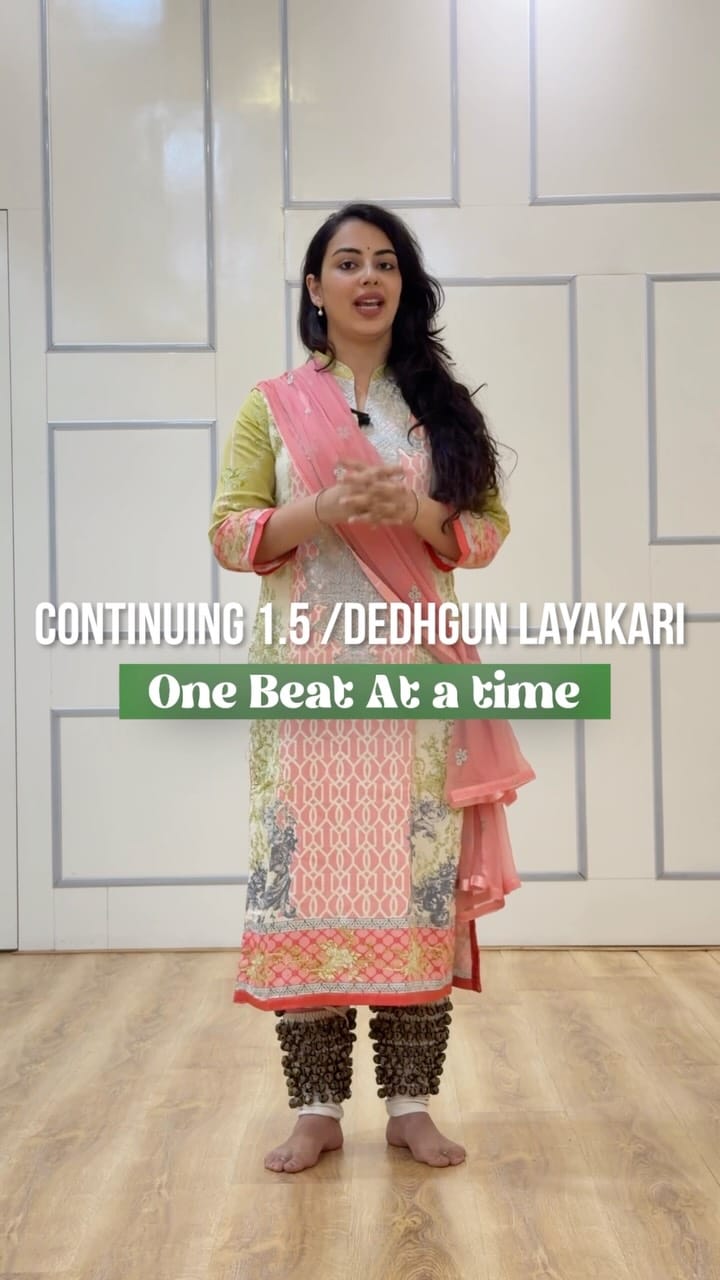 Post 5 by Shreeyaa Popat | Kathak Exponent & Educator on Instagram (video)