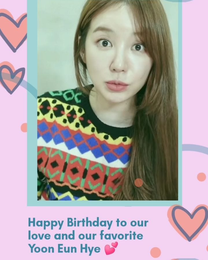 Post 8 by Yoon Eun Hye on Instagram (video)