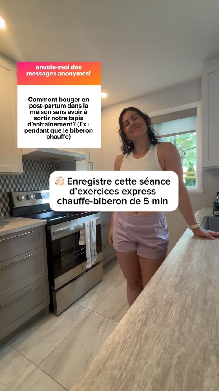 Post 7 by Fannie kinésiologue en périnatalité on Instagram (video)