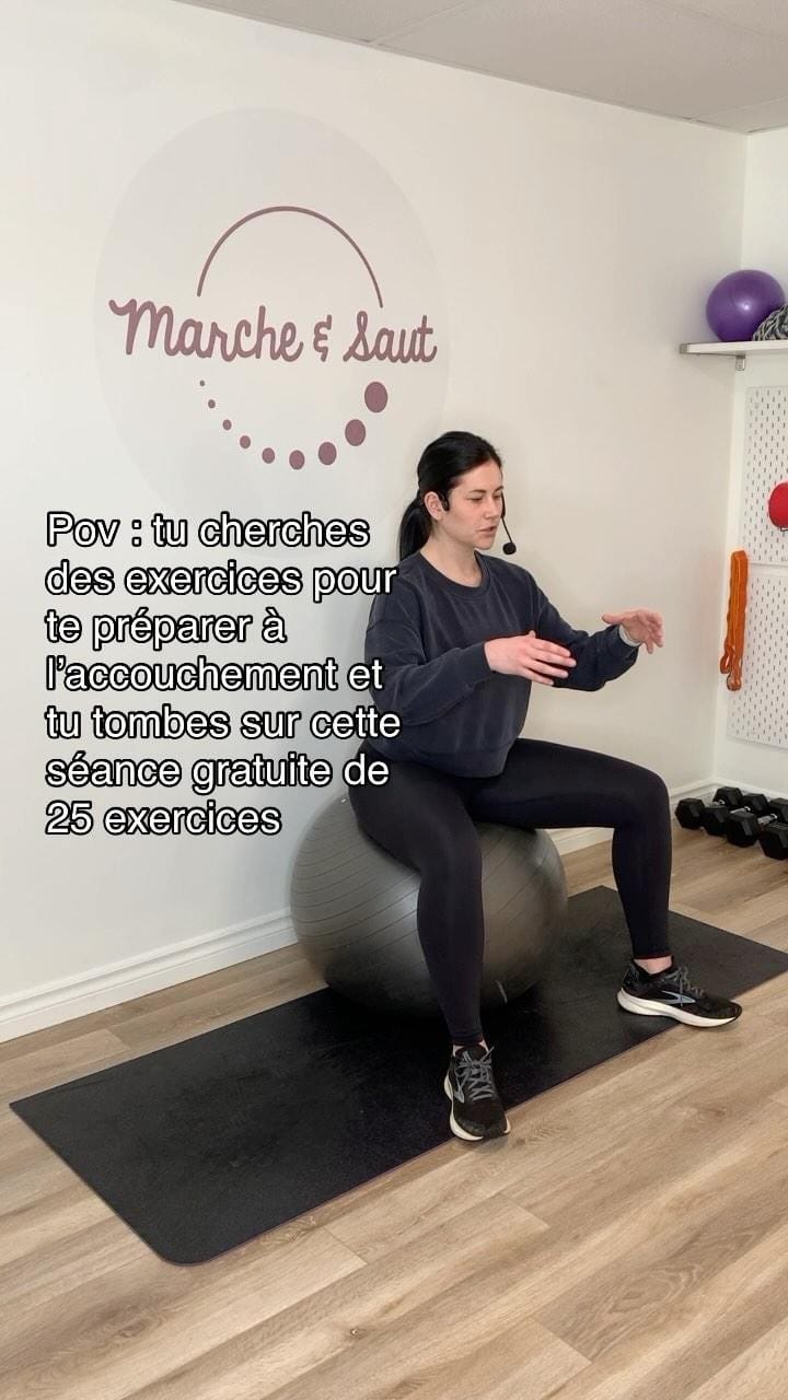 Post 10 by Fannie kinésiologue en périnatalité on Instagram (video)
