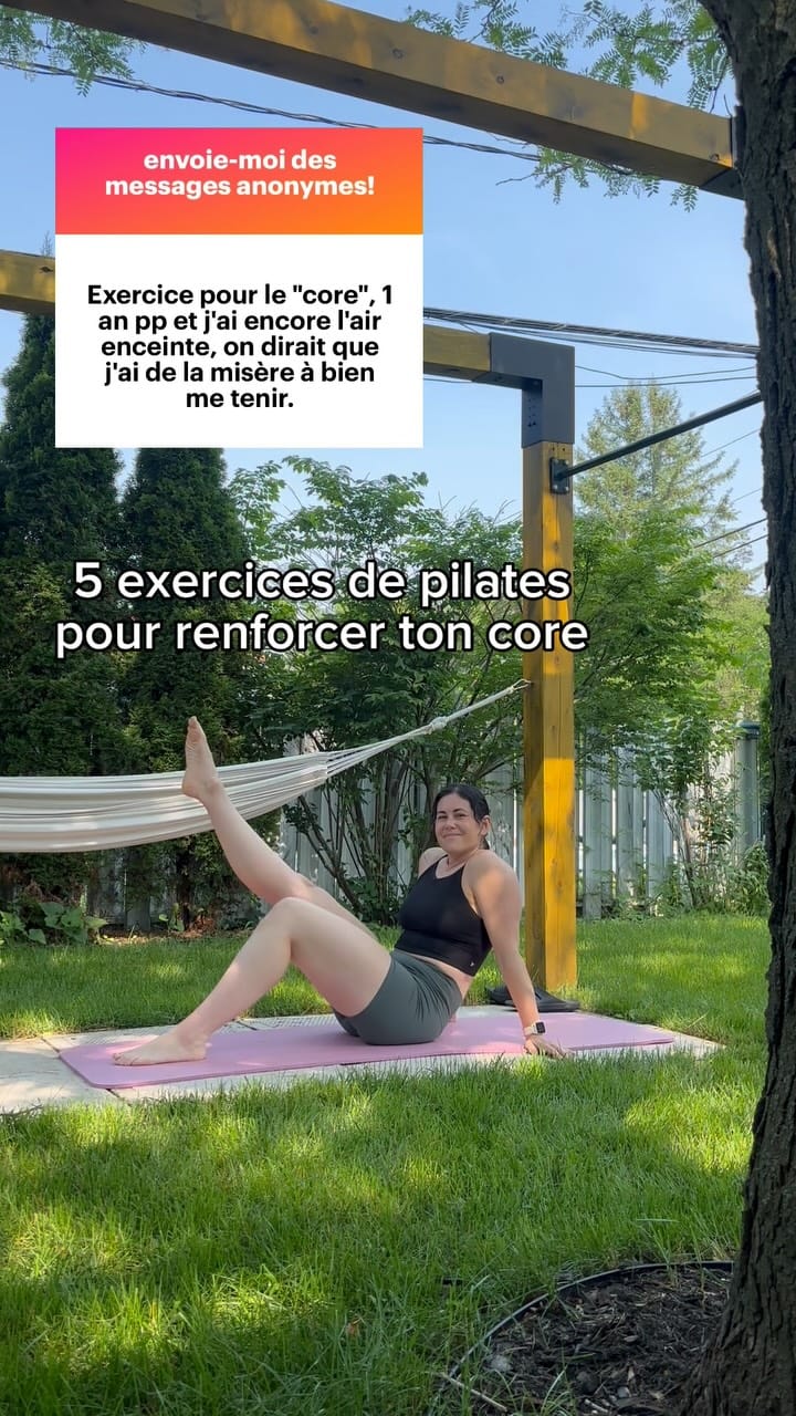 Post 4 by Fannie kinésiologue en périnatalité on Instagram (video)