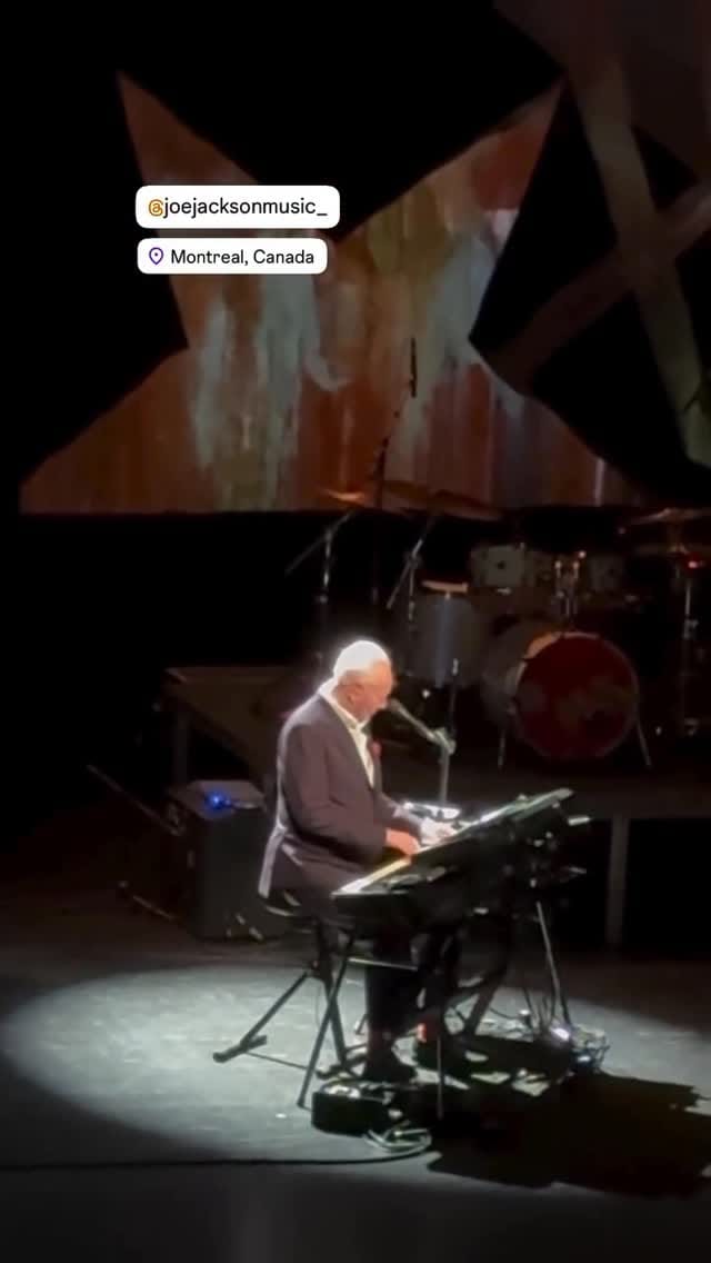 Post 8 by Joe Jackson Music on Instagram (video)