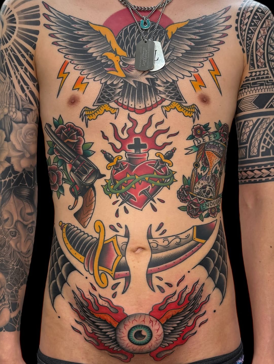 Post 10 by 彫也/HORINARI  大阪 タトゥー tattoo on Instagram (carousel)