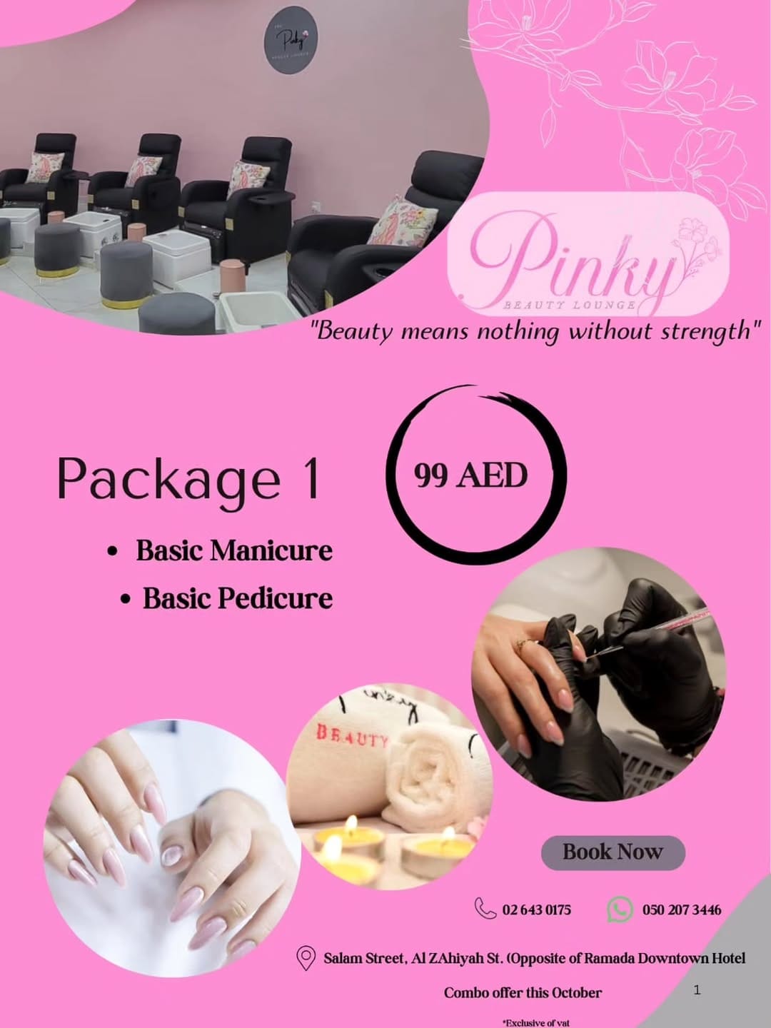 Post 1 by The Pinky Beauty Lounge LLC on Instagram (carousel)