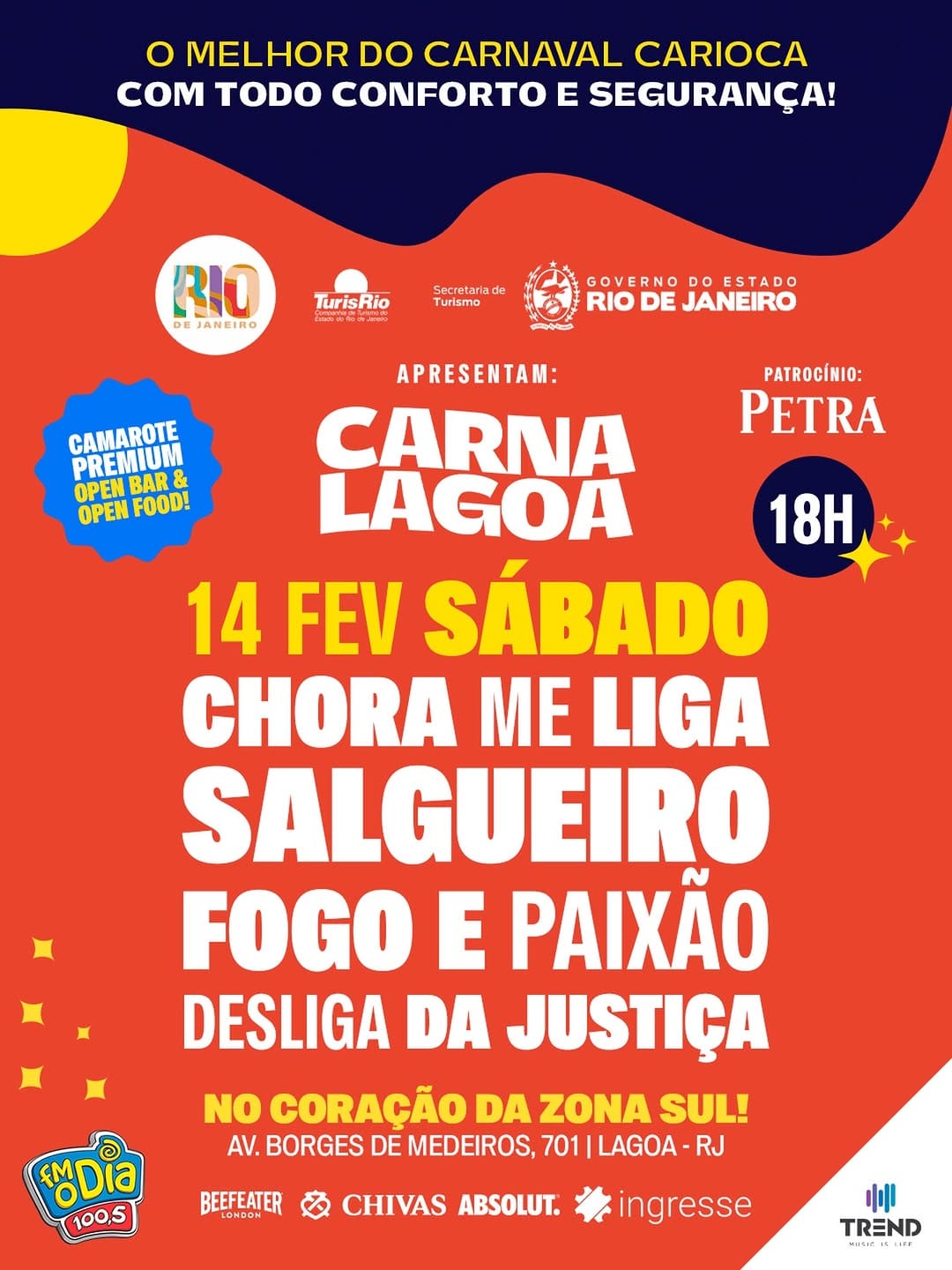Post 1 by Bloco Chora Me Liga ® on Instagram (image)