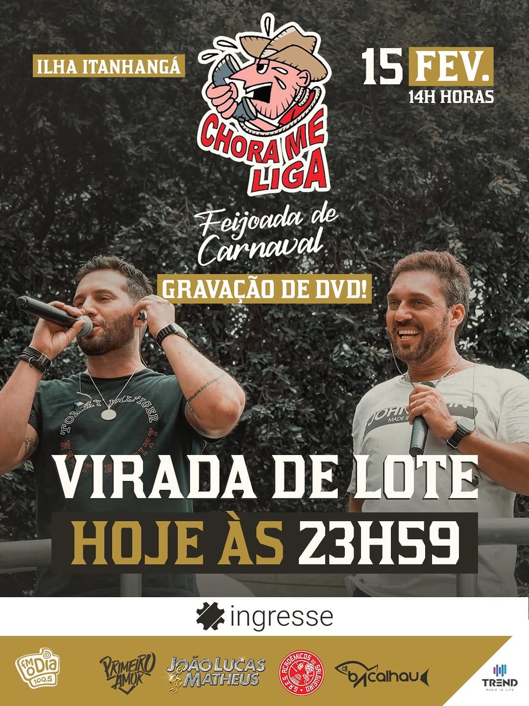 Post 2 by Bloco Chora Me Liga ® on Instagram (image)