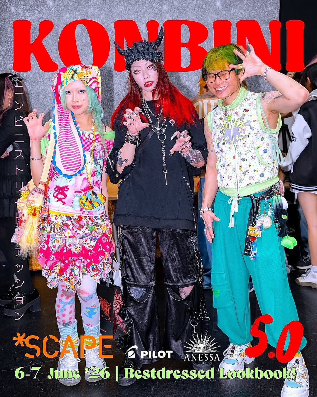 Post 1 by Konbini SG コンビニ | Fashion & Creative Market on Instagram (carousel)