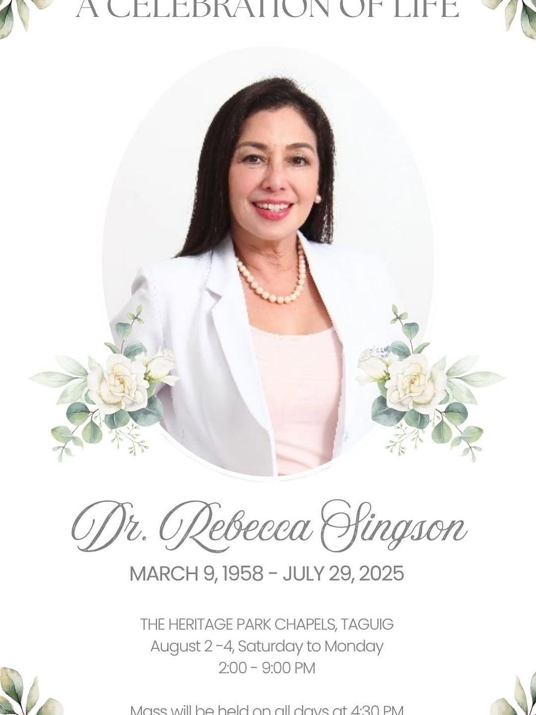 Post 1 by Rebecca Singson on Instagram (image)