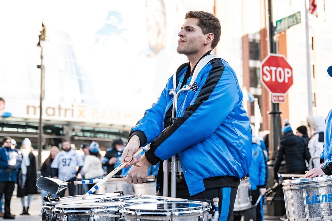 Post 3 by Detroit Lions Drumline on Instagram (image)