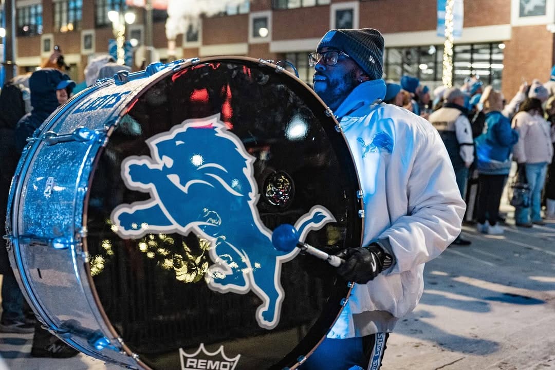 Post 4 by Detroit Lions Drumline on Instagram (image)