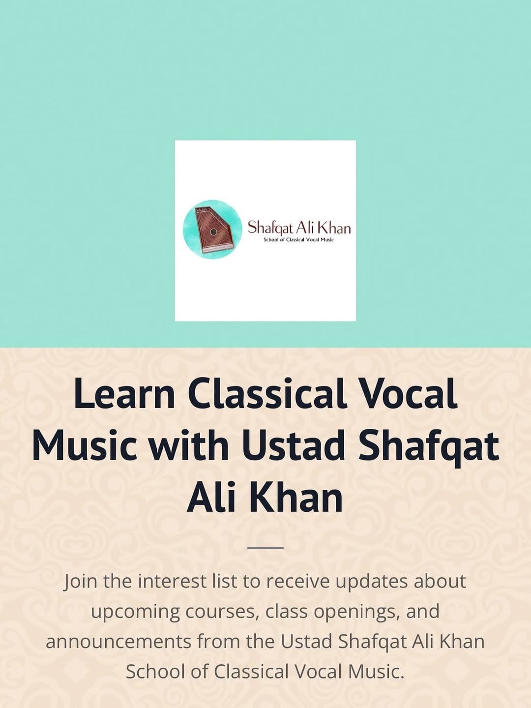 Post 1 by Ustad Shafqat Ali Khan on Instagram (carousel)