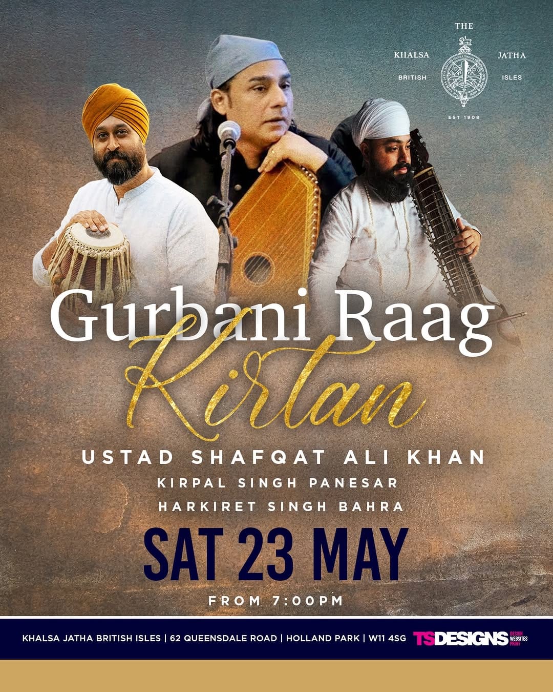 Post 10 by Ustad Shafqat Ali Khan on Instagram (image)