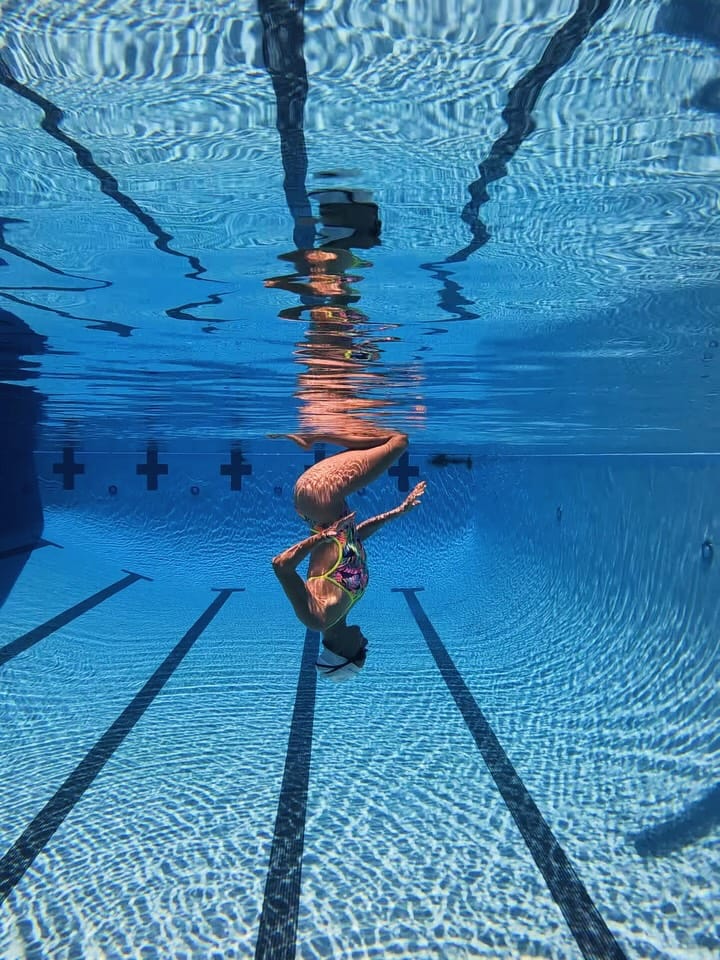 Post 3 by Anna Voloshyna | Artistic Swimming Coach on Instagram (carousel)