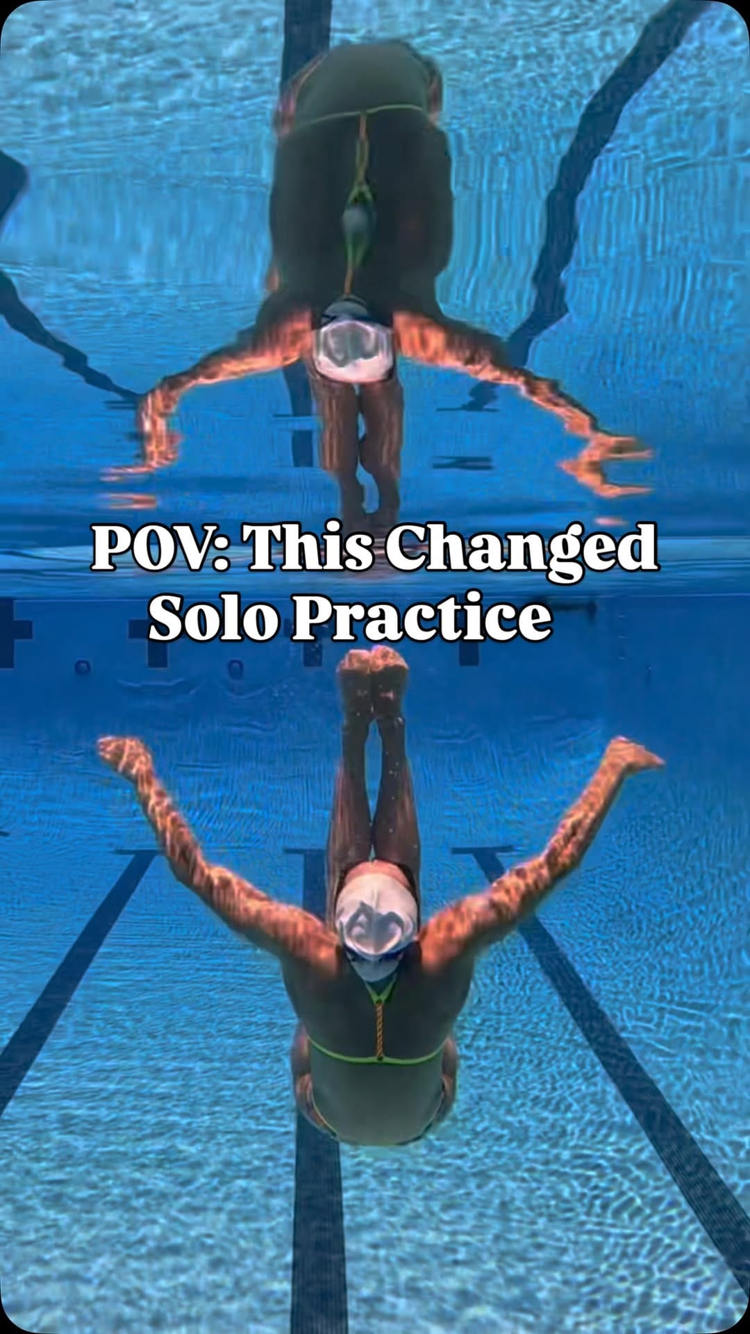 Post 2 by Anna Voloshyna | Artistic Swimming Coach on Instagram (video)