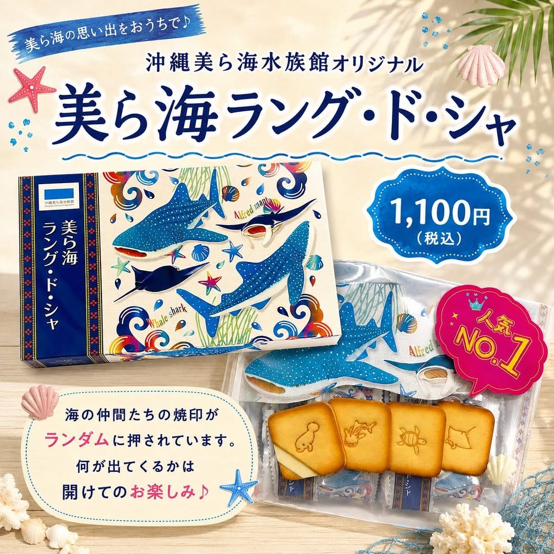 Post 2 by 【公式】沖縄美ら海水族館アンテナショップうみちゅらら on Instagram (image)
