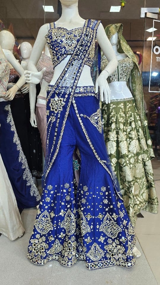 Post 1 by Shri Krishnam Designers |Sarees,Indo Western,Lehengas Mumbai on Instagram (video)