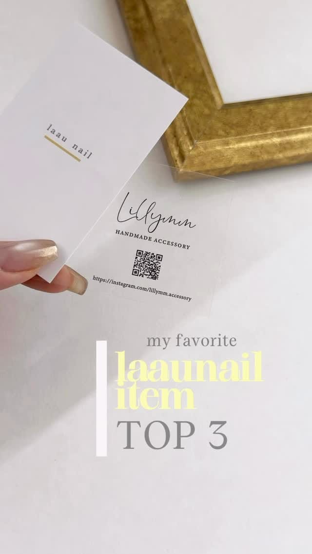 Post 6 by Lillymm --Nail × Accessory-- on Instagram (video)