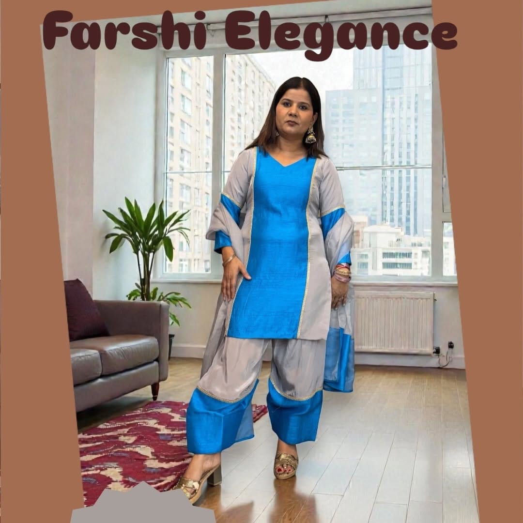 Post 8 by Sandhya | Custom Indian outfits on Instagram (carousel)