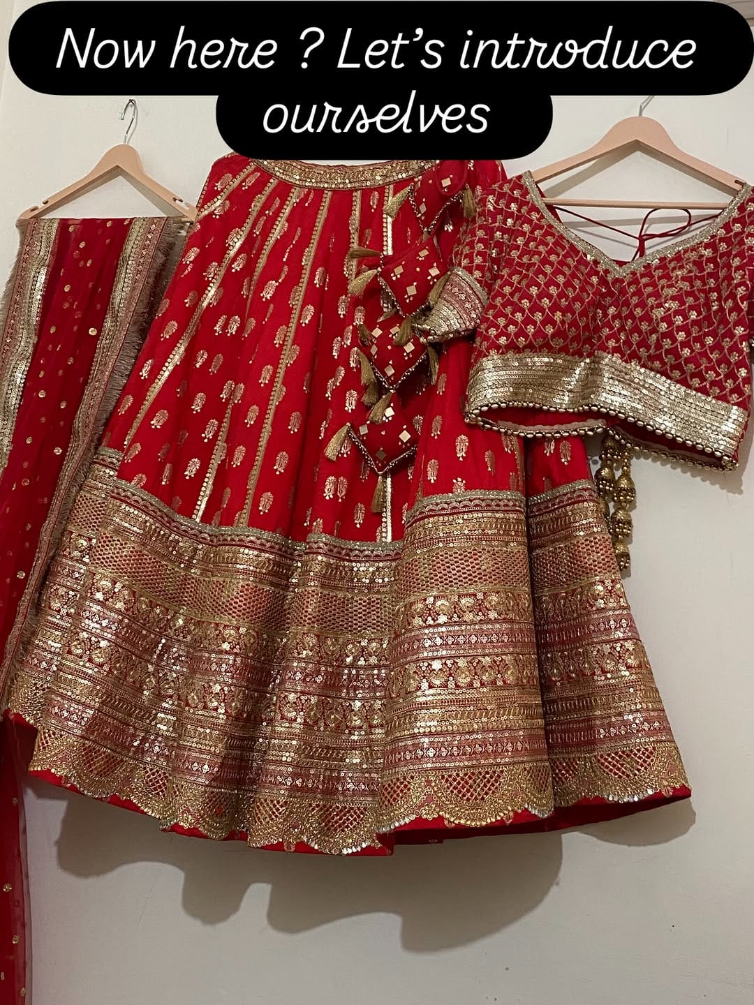Post 7 by Sandhya | Custom Indian outfits on Instagram (carousel)