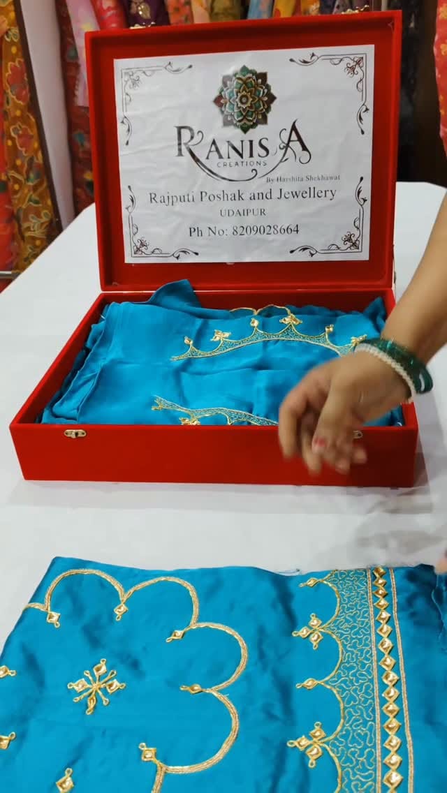 Post 5 by RaniSa Creations,Udaipur on Instagram (video)