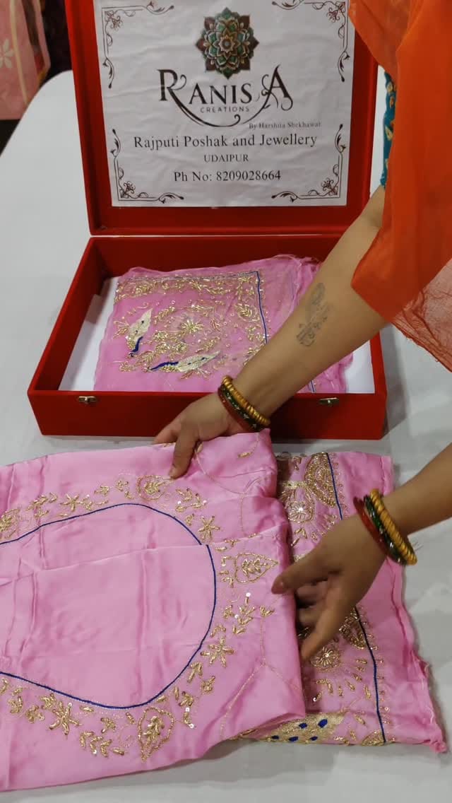 Post 1 by RaniSa Creations,Udaipur on Instagram (video)