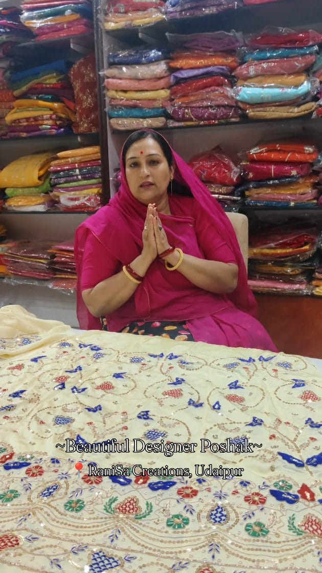 Post 10 by RaniSa Creations,Udaipur on Instagram (video)