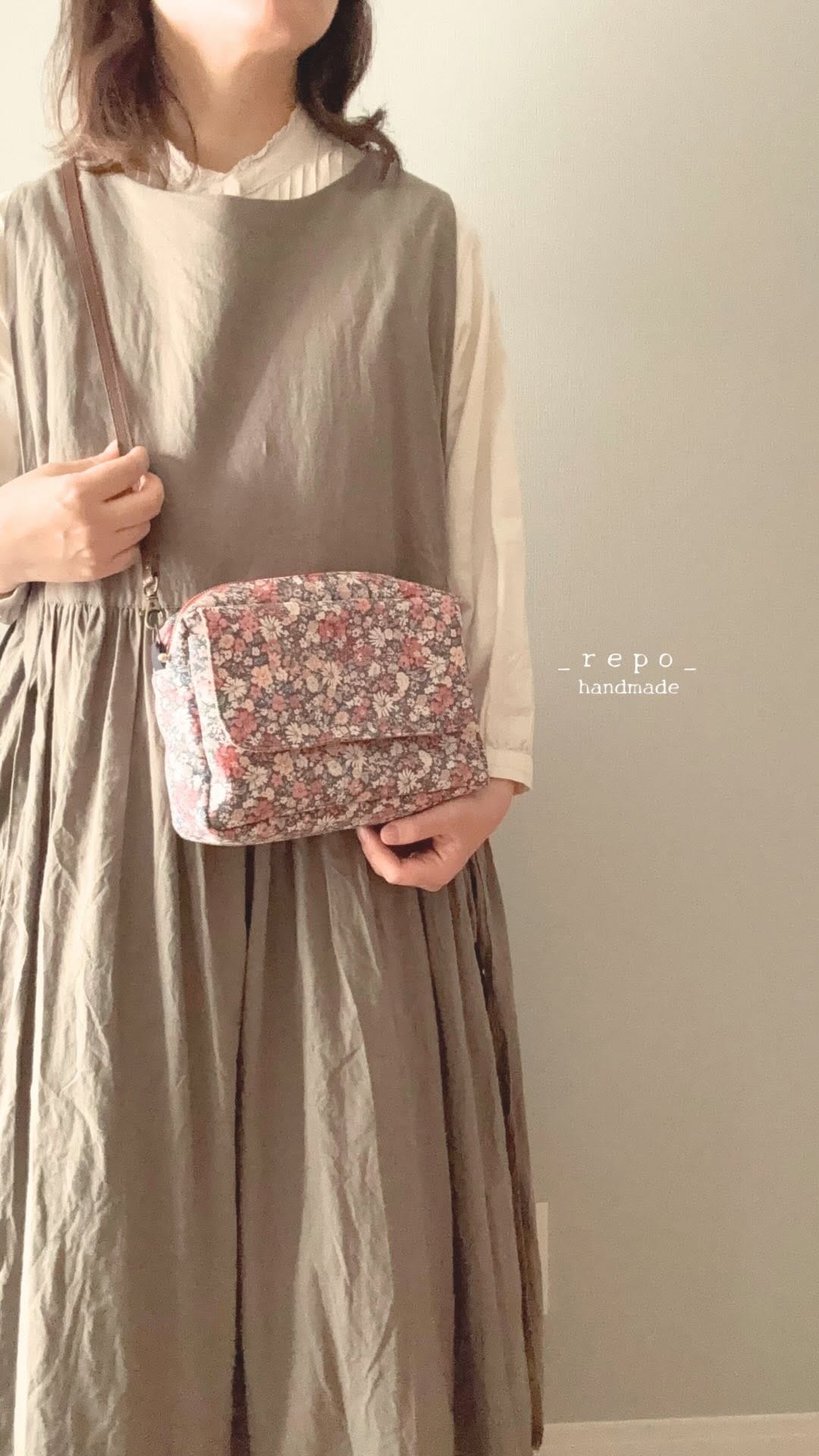 Post 1 by r e p o ( レポ ) ナチュラル好きの作る 大人のハンドメイド布小物 on Instagram (video)