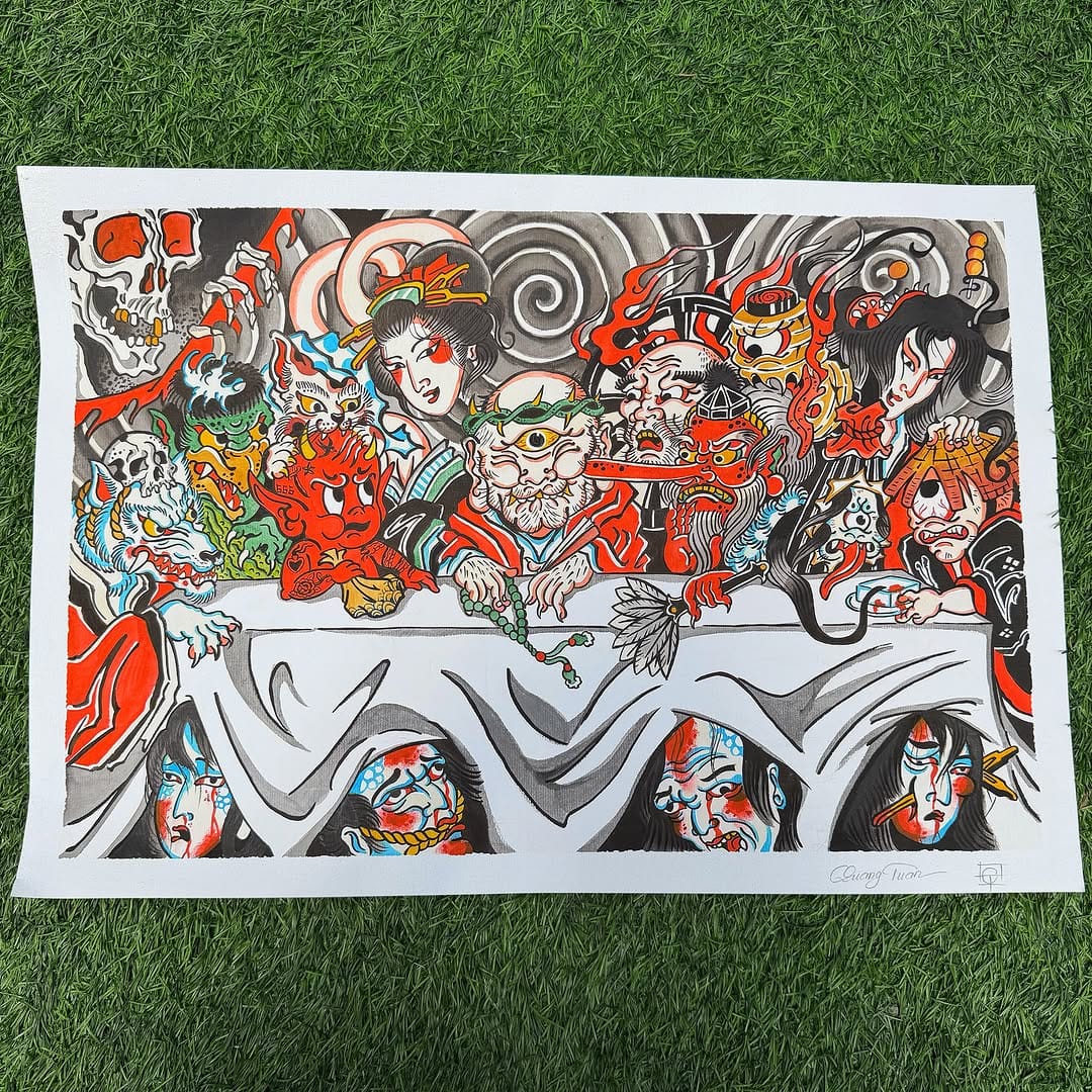 Post 1 by Quang Tuấn (Blue Picasso) on Instagram (carousel)